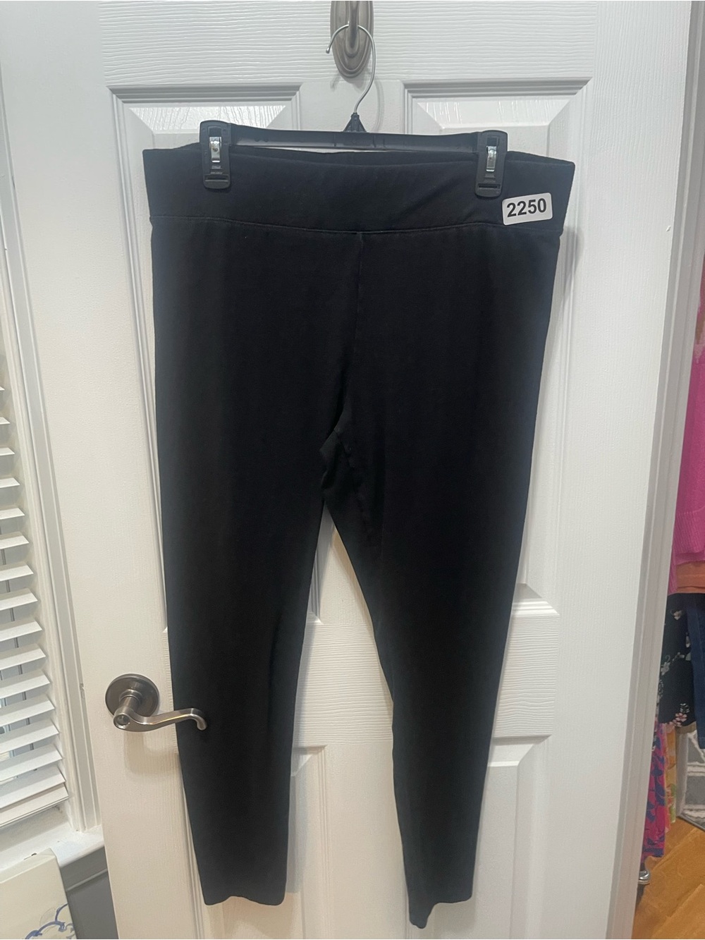 HUE Black Kids Leggings - Stretch Pull-On